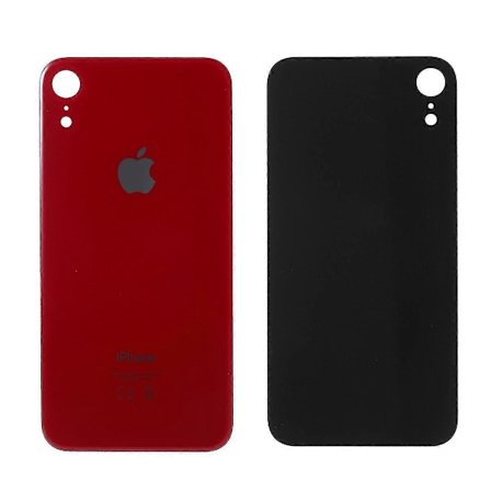 Til Apple iPhone XR 6,1 tommer Glas Bagside Batteri Hus Cover (EU Version, Ikke-OEM Men Høj Kvalitet)[D] Multicolor Style C