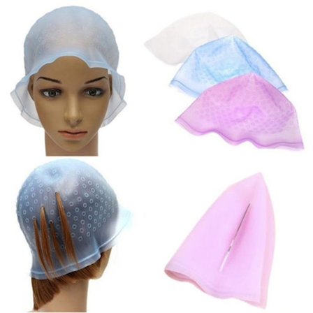 Kasket til håret i krøller - Hårkrøller - Silikone - Hårfarve