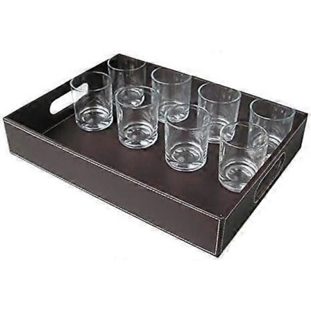 2025 Egnet skinnbrett serveringsbrett kelnerbrett serveringsfat