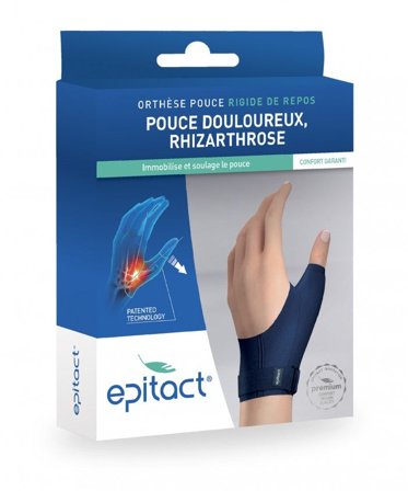 Epitact Ortesi Rigida Da Riposo Pollice Taglia S Destro