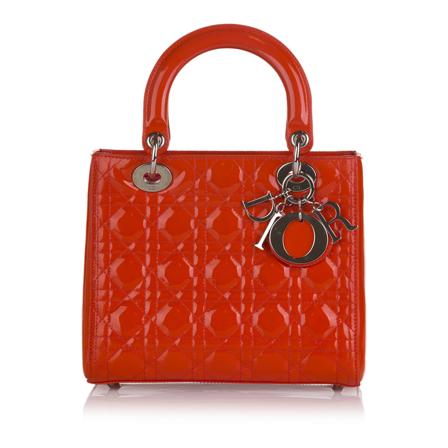 Dior Vintage Pre-owned Tass , Oranje , Dames , Maat: ONE Size Vintage Tassen