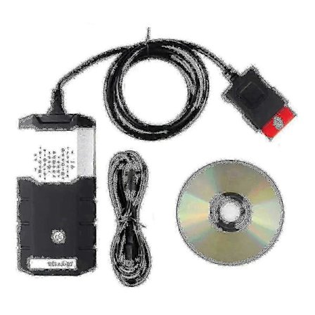 2024 VCDS DS150 Bluetooth V2021.11 Dubbelkort Blått Relä Bilscanner - I Lager