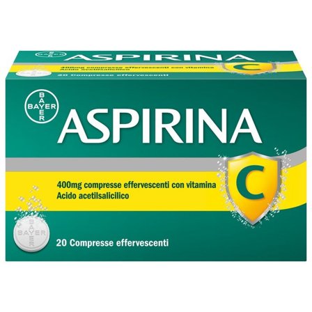 Aspirina C Antinfiammatorio Antidolorifico per Influenza