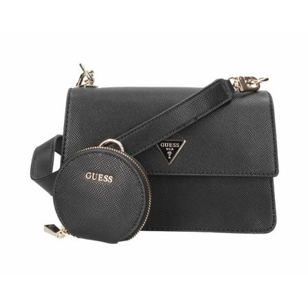 Guess, Cross Body Bags Zwart, Dames, Maat:ONE Size