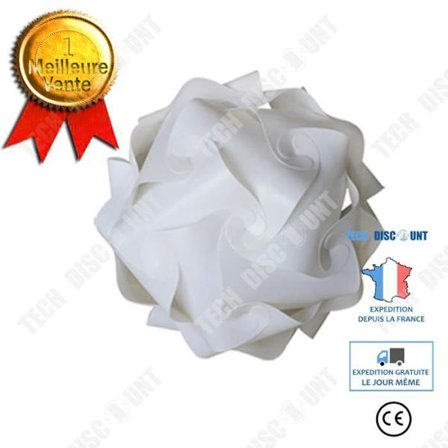 Lampa - TD - Vit skärm - Elegans - Inomhus - 1 glödlampa