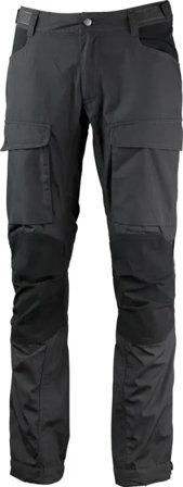 Lundhags Men's Authentic II Pant Long Men hiking trousers Grey 52 Long