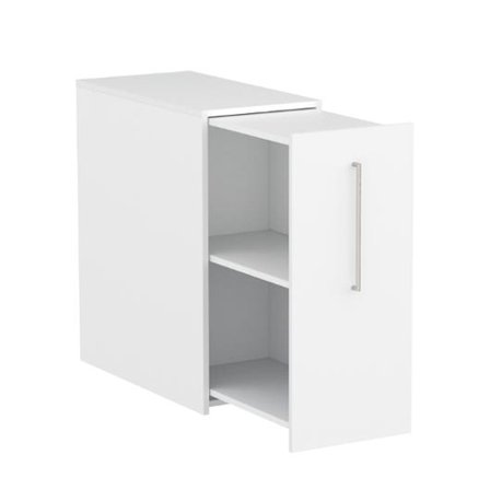 LANAB DESIGN Sidoskåp H925 D800 vitlaminat Höger - Lyreco - Kontorsmöbler och inredning - Skåp och hyllor - Förvaringsskåp