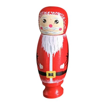 Sjov Julemand Vedhæng Julepynt Juletræspynt Sjov Julemand i Træ Personlig Julepynt Unik