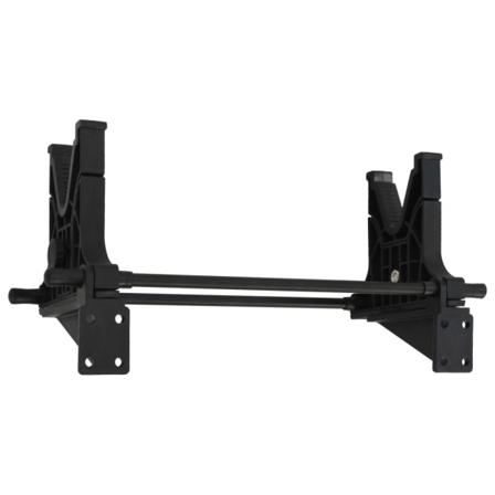 Vidaxl Gevärsstöd 40x17,5x19 Cm Plast Svart