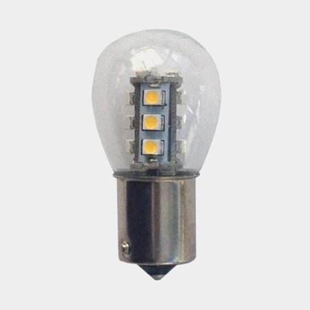 LED 1-polig Ba15s 10-30V 15 dioder