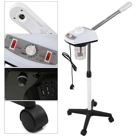 Kosmetisk vaposone för syresättning och mjukgöring av huden ångporöppning med ozon för bättre vård i frisörsalonger