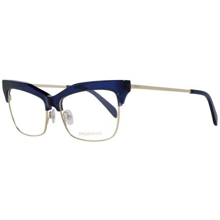 Emilio Pucci Optical Frames blå, Dam Accessoarer, Dam, Storlek: ONE SIZE