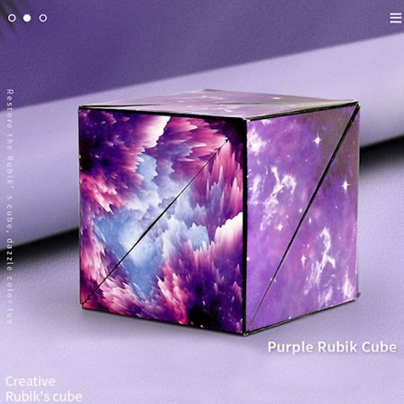 3d Magic Cube Shape Shifting Box Magic Cube Magnet Toy Anti Stress Hand Flip Pussel Toy Present