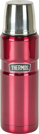THERMOS TERMOS STAINLESS KING 470 ML MØRK RØD