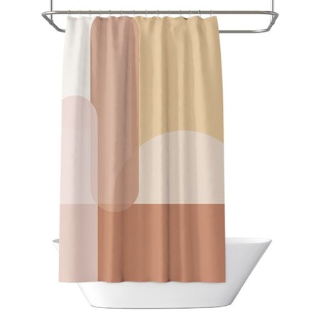 1 kpl suihkuverho 180 x 180 cm polyesteriä hometta hylkivä vedenpitävä B