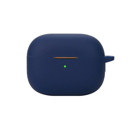 Beskyttende Etui Blødt Cover med Krog Støvtæt & Vandtæt Øreprop Opbevaringsetui Fleksibelt Gummi Cover til Høretelefoner