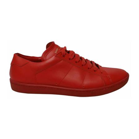 Saint Laurent Vintage Pre-owned Andy Low-Top Sneakersy Rød, Herre, Størrelse: 42 EU