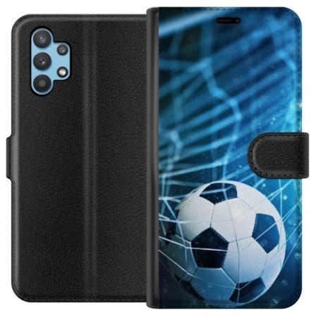 Samsung Galaxy A32 5G Lommeboketui Fotball