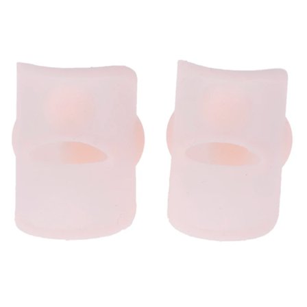 1 stk eller 1 par silikon tåspreder separator Hallux Valgus korreksjon tommelfinger korreksjon rettetang fotpleieverktøy