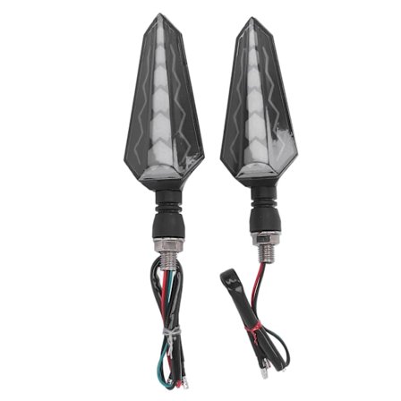 1 Par DC12V Motorcykel 2-vejs Blinklys Universal IPX6 Vandtæt LED Blinklys til Motorcykel