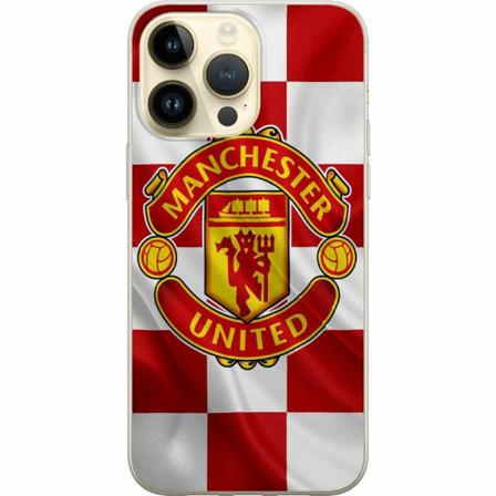 Apple Iphone 14 Pro Max Genomskinligt Skal Manchester United
