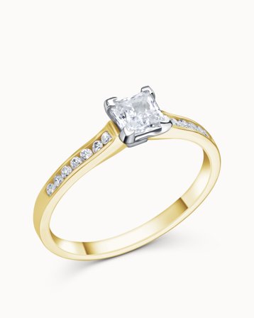 Marianne Naturlig Diamanthalskæde 18K Rosaguld Naturlig Diamant 0.50 Carat - smykker fra Vanbruun