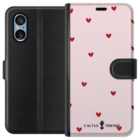 Yhteensopiva Lompakkokotelo Sony Sony Xperia 5 V Cactus and Friends – HeartSprinkle