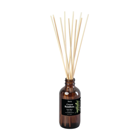 Aery Living Green Bamboo Amber Diffuser, 100 ml