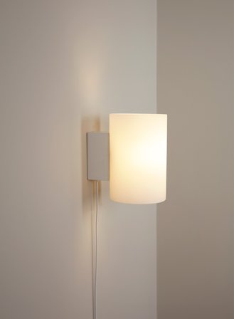 Enya vegglampe stor - hvit