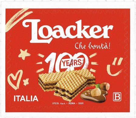 Italien - Made in Italy: 100-året for Loacker - Postfrisk frimærke