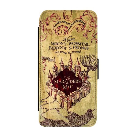 Harry Potter Marauder's Map Samsung Galaxy A55 5G Flip Mobilfodral