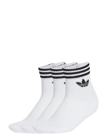 adidas Originals 3S Ankle S 3P - White - 37-39