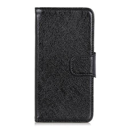 Sony Xperia L4 Textured Split Wallet Case - Black
