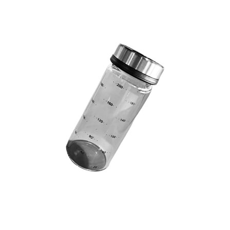 Förseglade kryddburkar med roterande lock Transparent kryddburk