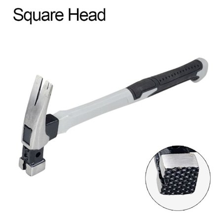 Claw Hammer Magnetic Hammer FYRKANTIG HUVUD