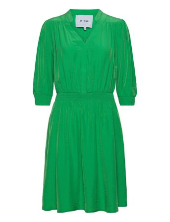 Ayame Short Dress Green Minus