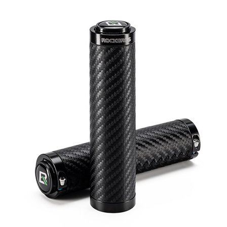 Rockbros sykkelhåndtak Twisted Straight Anti-Slip Grips - Svart
