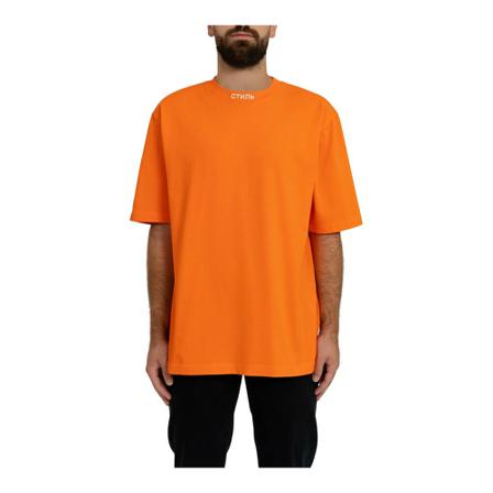 Heron Preston - T-shirts - Orange - Herr - Storlek: Xs, Herr, Storlek: XS