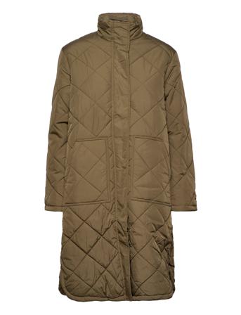 Slfnadina Coat B Noos Green Selected Femme