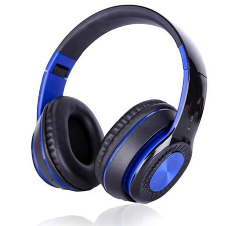 Bluetooth headset - TD - S450 - Foldable - Bluetooth 5.0 - MP3, FM, TF - Blue