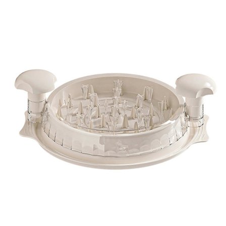 Kyllingstrimler for matlaging Enkel rengjøring Kjøttstrimlingsverktøy for hjemmekjøkken White Milk