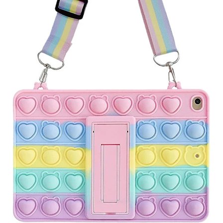 Deksler til iPad 9. generasjon 2021 10,2 tommer, iPad 7. og 8. generasjon 2020/2019 Deksel - Bubble Fidget Sensorisk iPad 10,2 Deksel for Barn