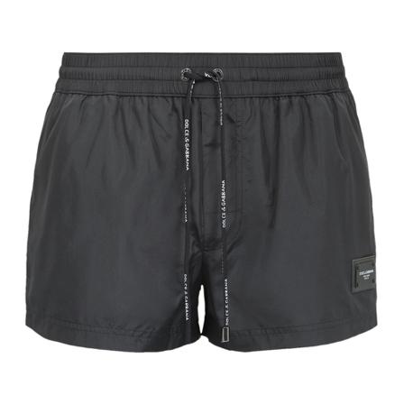 Dolce & Gabbana Swim shorts Sort, Herre Badeshorts