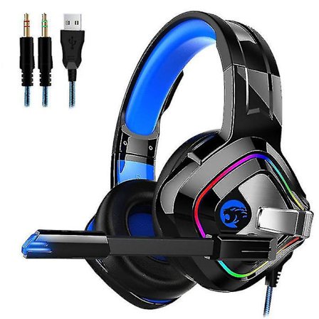 3,5 mm spelheadset för Nintendo Switch Laptop Ps5
