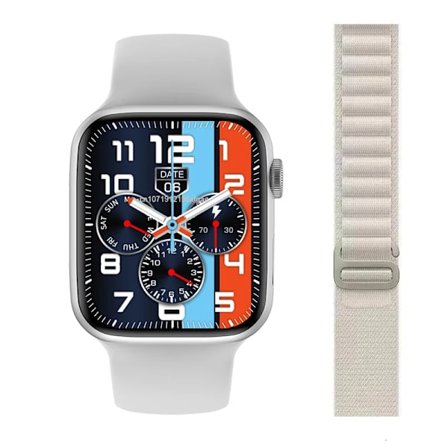 Ny i8 Pro Max Smartwatch Bluetooth Samtal Sport Fitness Armbandsur Serie 8 Män Kvinnor Smart Klocka PK i7 Pro Max