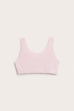 Kappahl | Ribbad topp | Rosa