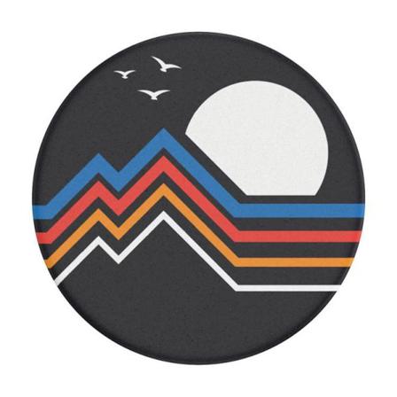 Popsockets Moon Horizon Avtagbart Grip Med Ställfunktion