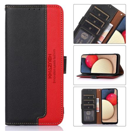 Khazneh Samsung Galaxy Xcover 5 Plånboksfodral Röd/svart Svart