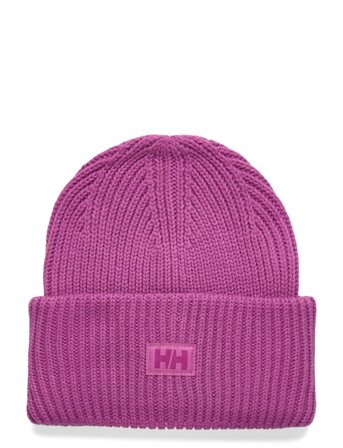 Hh Rib Beanie Pink Helly Hansen