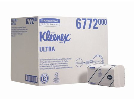 KLEENEX Pappershandduk kedjevikt 2-lagers vit 2820/fp - Lyreco - Städ och hygien - Toalettpapper och torkpapper - System - Kimberly Clark